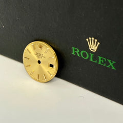 Rolex Date Ladies 26mm Dial Gold Stick Oyster Jubilee Ref 69173 6917