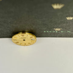 Rolex Date Ladies 26mm Dial Gold Stick Oyster Jubilee Ref 69173 6917