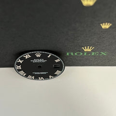 Rolex Datejust 36mm Mens Black Dial Silver Roman Oyster Jubilee 116234