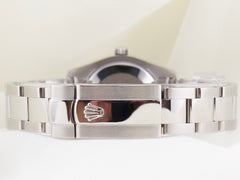 Rolex Datejust 31mm Steel & 18K RG Oyster Diamond Bezel White MOP Dial 178344