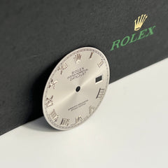 Rolex DateJust Men's 36mm Silver Dial Roman Numerals Steel Oyster 116200 116234