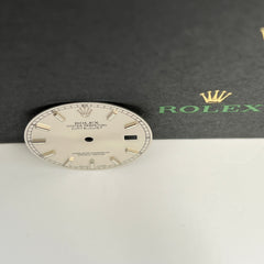 Rolex Mens Datejust 36mm Silver Dial Silver Stick Jubilee Ref 116234