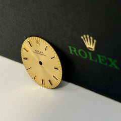 Rolex 31mm Dial Oyster Perpetual Midsize Gold Stick Ref: 6751