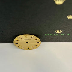 Rolex 31mm Dial Oyster Perpetual Midsize Gold Stick Ref: 6751