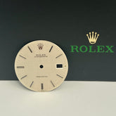 Rolex 34mm Men's Oysterdate Precision Silver Linen Dial Stick Jubilee Ref: 6694