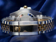 Rolex GMT-Master II 40mm 18K YG & Steel Black Bumblebee Dial Jubilee 126713GRNR