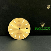 Rolex DateJust II Men's Yellow Gold 41mm Gold Stick Dial Oyster Ref: 116333