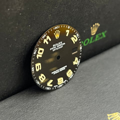 Rolex DateJust 2 Men’s Black 41mm 2-Tone 18k Gold Arabic Numeral Dial 116333