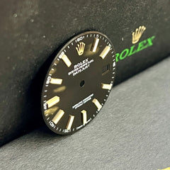 Rolex Datejust 41mm Mens Black Dial Gold Stick Oyster Jubilee Ref: 126333 126303