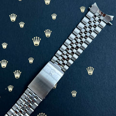 Rolex Datejust 1988 Buckle 20mm Men's Jubilee Bracelet Steel Band 62510H Ref 1601