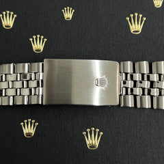 Rolex Datejust 2002 20mm Men's Jubilee Bracelet Steel Band 62510H Ref 1601