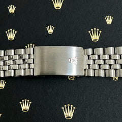 Rolex Datejust 1991 20mm Men's Jubilee Bracelet Steel Ends 55 62510H Ref 1601