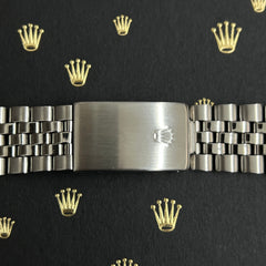 Rolex Datejust 1985 20mm Men's Jubilee Bracelet Steel Band 62510H Ref 1601