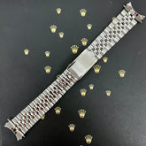 Rolex Datejust 1969 20mm Men's Jubilee Bracelet Steel Crown Band Ref 1601