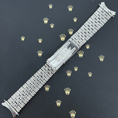 Rolex Datejust 1969 20mm Men's Jubilee Bracelet Steel Crown Band Ref 1601