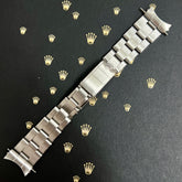 Rolex Vintage 1970 Mens Oyster Rivet 7205 19mm Steel Band 57/60 Ends Ref:6694