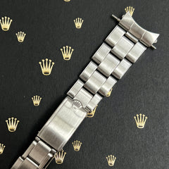 Rolex Vintage 1970 Mens Oyster Rivet 7205 19mm Steel Band 57/60 Ends Ref:6694