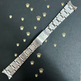 Rolex Date Midsize Oyster 17mm Stainless Steel Band Bracelet 7835 "262" Ends