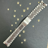 Rolex Datejust 1972 20mm Men's Jubilee Steel Band 6251H Ref 1601 "55" Ends