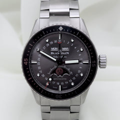 Blancpain Fifty Fathoms Bathyscaphe Complet Phases de Lune 43mm Grey Dial