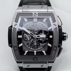 Hublot Spirit of Big Bang 45mm Titanium Gray Skeleton Dial 601.NX.0173.LR