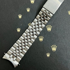 Rolex Datejust 20mm Men's Jubilee Band "55" Ends Steel Band 6251H Ref 1601