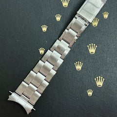 Rolex Date Men's Oyster Bracelet 19mm Stainless Steel Band "57" End Ref 6694