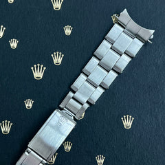 Rolex Vintage 1971 Mens Oyster Rivet 7205 19mm Steel Band 60 Ends Ref:1500 6694