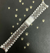 Rolex Datejust 1964 20mm Jubilee Bracelet Steel Crown Band "55" Ends Ref 1601