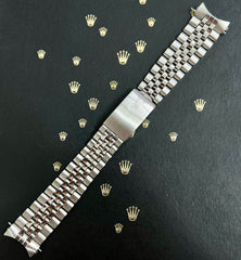 Rolex Datejust 20mm Men's Jubilee Band "55" Ends Steel Band 6251H Ref 1601