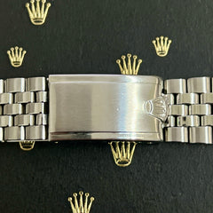 Rolex Datejust 1965 20mm Jubilee Bracelet Steel Crown Ref 1601 "55" end links