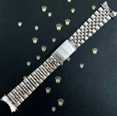 Rolex Datejust 1970 20mm Men's Jubilee Bracelet Steel Crown Band 6251H Ref 1601