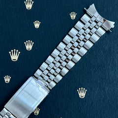 Rolex Datejust 1970 20mm Men's Jubilee Bracelet Steel Crown Band 6251H Ref 1601