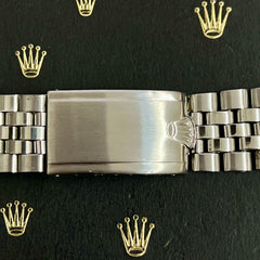 Rolex Datejust 1970 20mm Men's Jubilee Bracelet Steel Crown Band 6251H Ref 1601