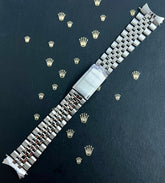 Rolex Datejust 1962 20mm Men's Jubilee Stainless Steel Band "55" Ends Ref: 1601