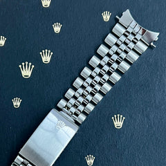 Rolex Datejust Jubilee Bracelet Stainless Steel 20mm Band "555"Ends Ref 16014