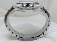Omega Speedmaster 42mm Stainless Steel Red Dial Fixed Tachymeter Bezel 3506.61