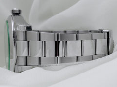 Rolex Milgauss 40mm Steel Black Dial Fixed Bezel Oyster Bracelet 116400GV