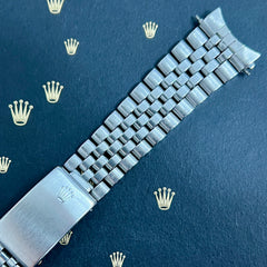 Rolex Datejust 1980 20mm Men's Jubilee Bracelet Steel Band 6251H Ref 1601