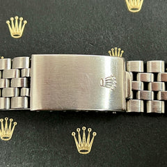 Rolex Datejust 1980 20mm Men's Jubilee Bracelet Steel Band 6251H Ref 1601