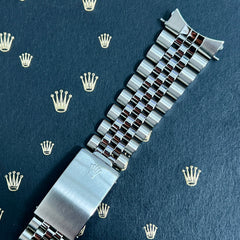 Rolex Datejust Jubilee Bracelet Stainless Steel 20mm Band "555"Ends Ref 16014