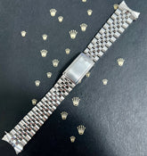 Rolex Datejust 20mm Men's Jubilee Bracelet Steel 1971 Band 6251H End"55"Ref 1601