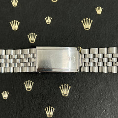 Rolex Datejust 20mm Men's Jubilee Bracelet Steel 1971 Band 6251H End"55"Ref 1601