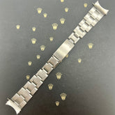 Rolex Date Men's Oyster 7205 Bracelet 19mm Stainless Steel Band "60" Ends,6694