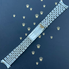 Rolex Datejust 1986 20mm Jubilee Bracelet Steel 62510H Band "55" Ends Ref 1601