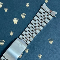 Rolex Datejust Jubilee Bracelet Stainless Steel 20mm Band "555"Ends Ref 16014