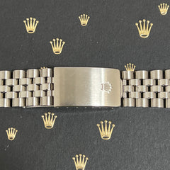 Rolex Datejust Jubilee Bracelet Stainless Steel 20mm Band "555"Ends Ref 16014