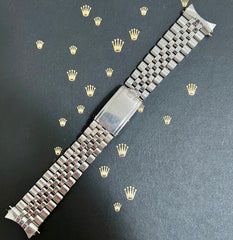 Rolex Datejust 1969 20mm Men's Jubilee Bracelet Steel Crown 6251H Band Ref 1601
