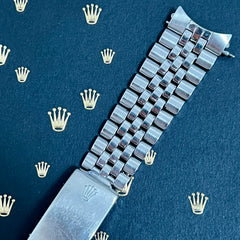 Rolex Datejust 1972 20mm Men's Jubilee Steel Band 6251H Ref 1601 "55" Ends