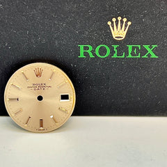 Rolex Oyster Perpetual Date Ladies 26mm Silver Dial Stick Jubilee Ref 6917
